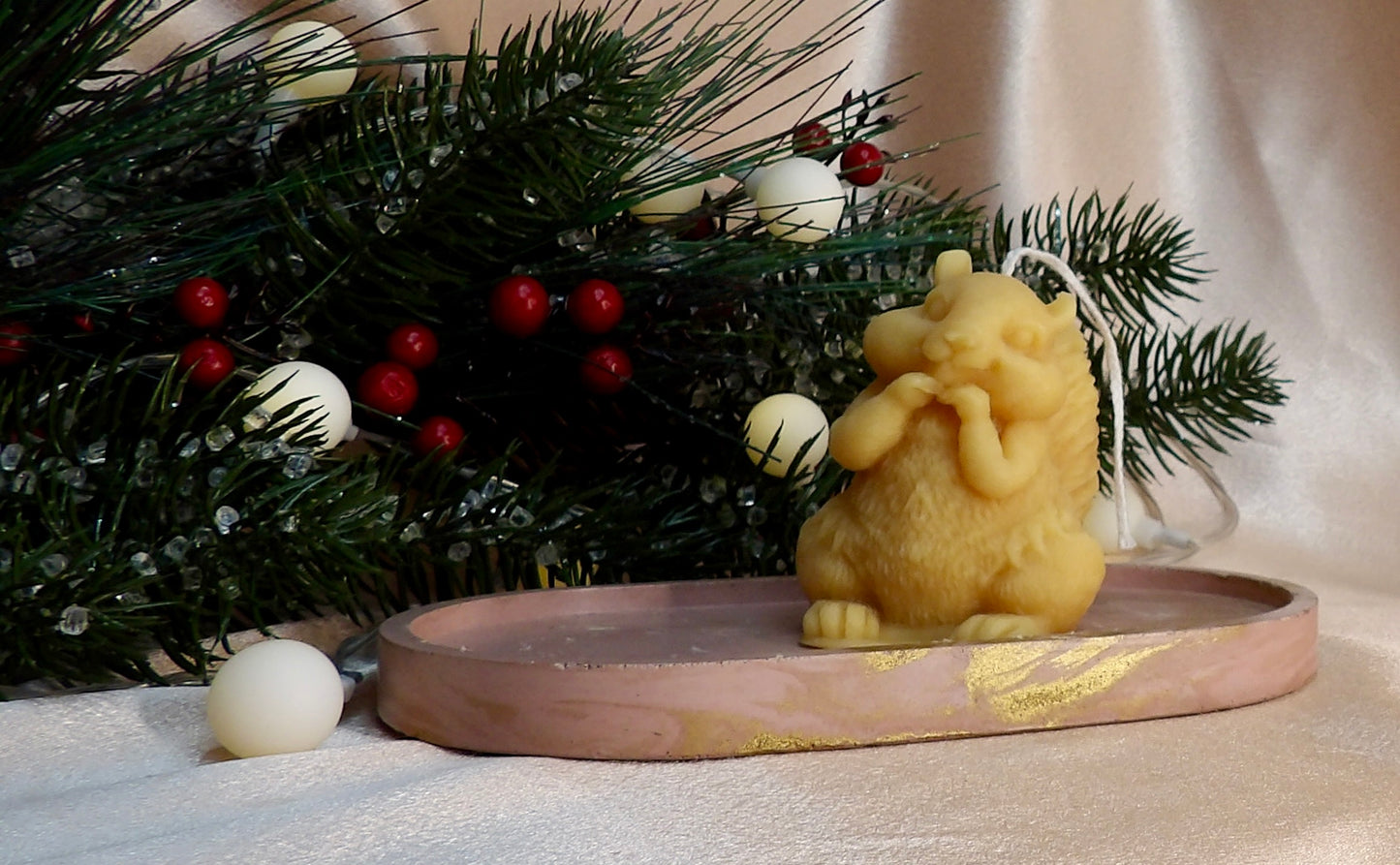 Nutty & Nice – Squirrel & Acorn Decorative Holiday Candle Set