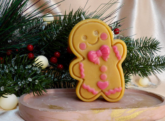 Ginger – Decorative Gingerbread Man Candle