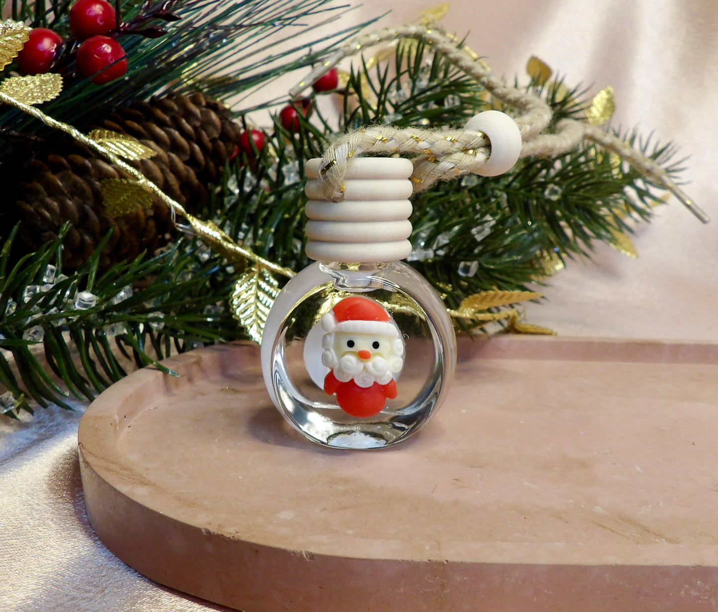 Christmas Ornament Mini Oil Diffuser - Featherand Collection | Non-Toxic