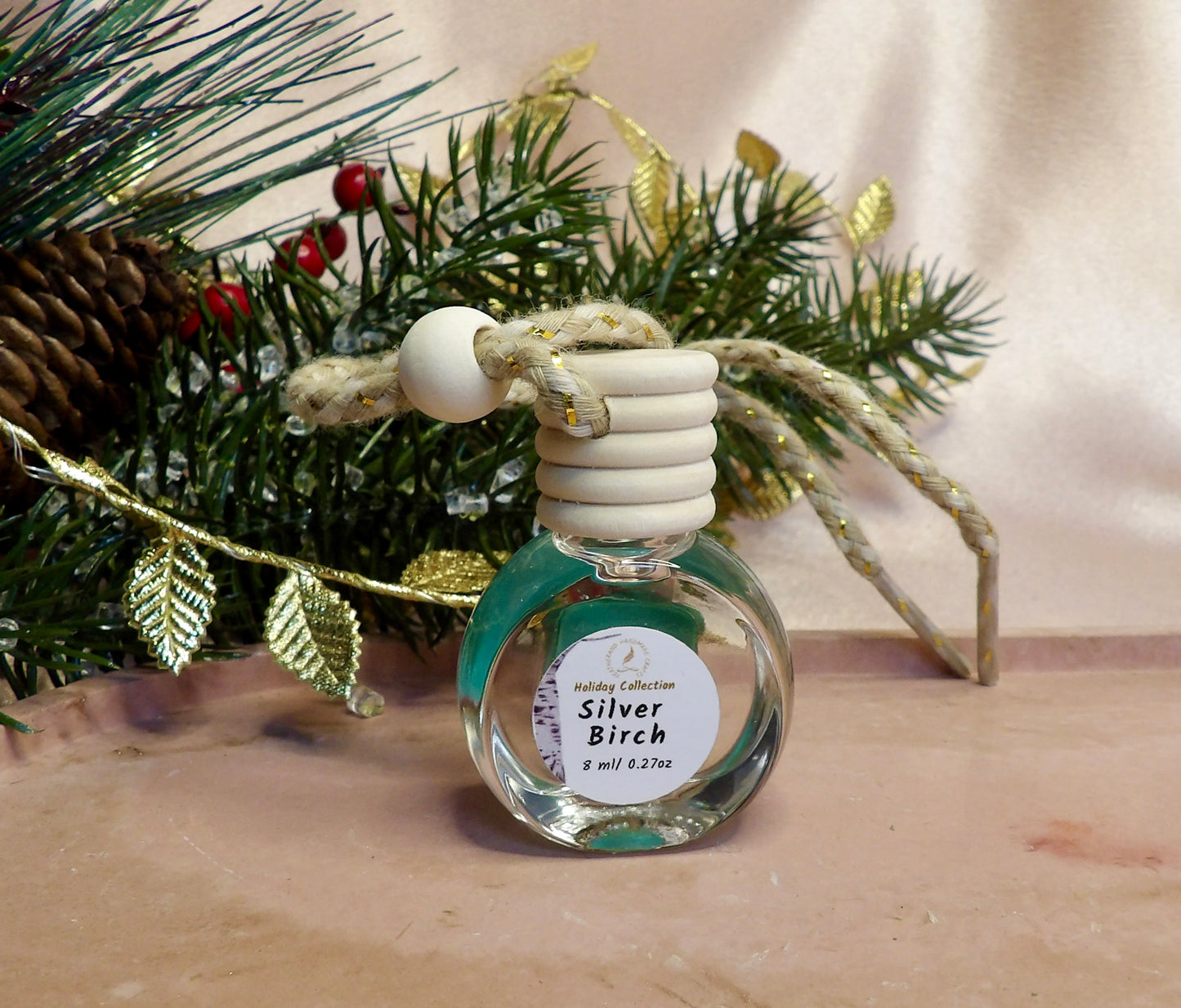 Christmas Ornament Mini Oil Diffuser - Featherand Collection | Non-Toxic