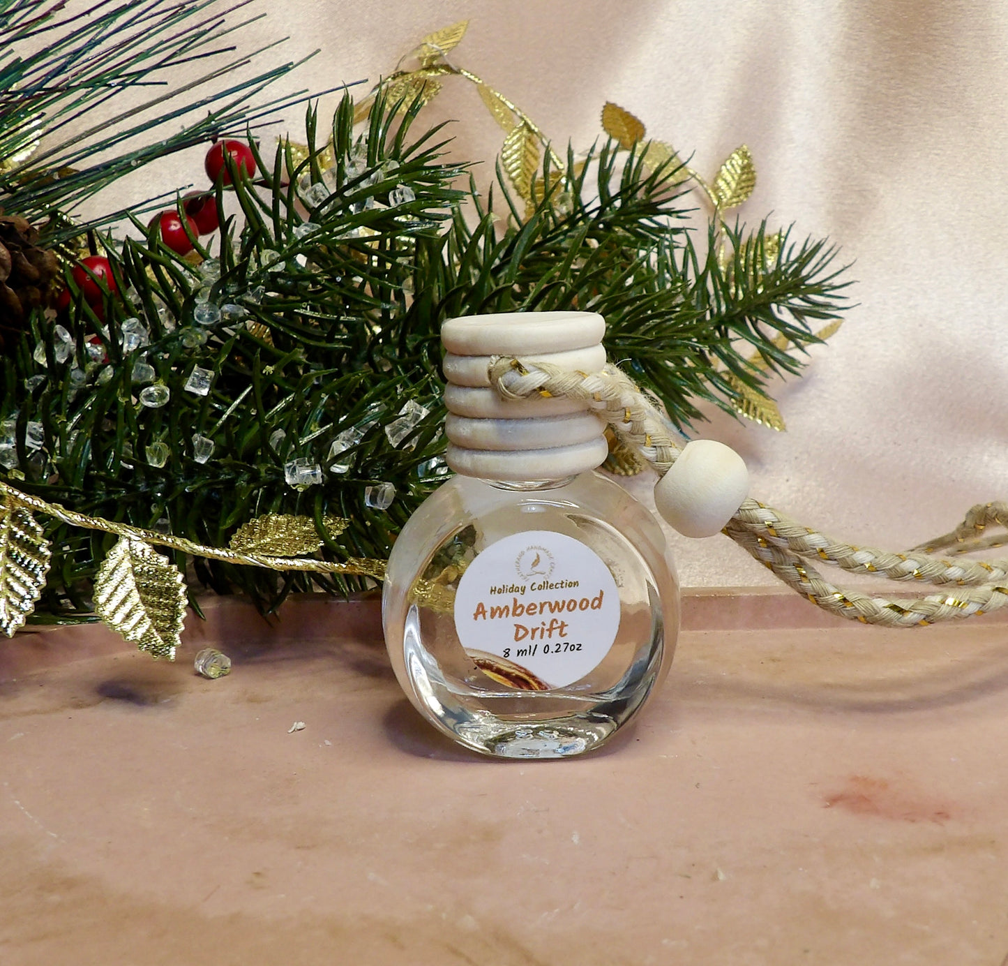 Christmas Ornament Mini Oil Diffuser - Featherand Collection | Non-Toxic