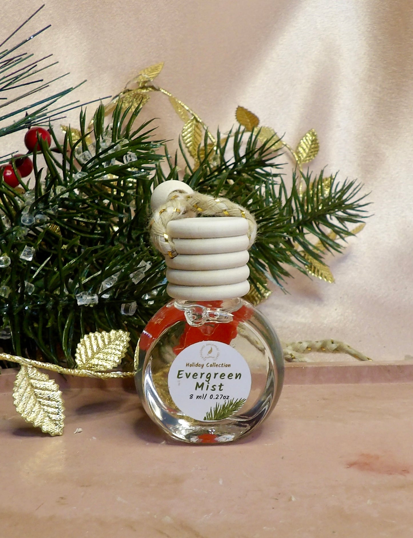 Christmas Ornament Mini Oil Diffuser - Featherand Collection | Non-Toxic