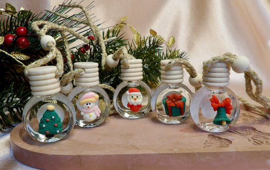 Christmas Ornament Mini Oil Diffuser - Featherand Collection | Non-Toxic
