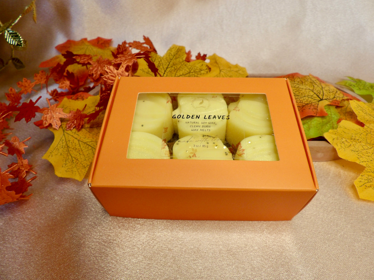 Mini Pumpkin Wax Melts - Fall Collection Hand-Poured Natural  Soy /Coconut Wax Clean Burning Fragrance Oils for Cozy Autumn Vibes