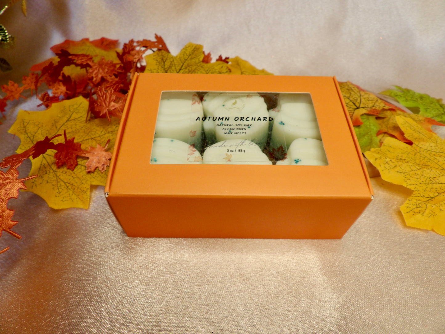 Mini Pumpkin Wax Melts - Fall Collection Hand-Poured Natural  Soy /Coconut Wax Clean Burning Fragrance Oils for Cozy Autumn Vibes