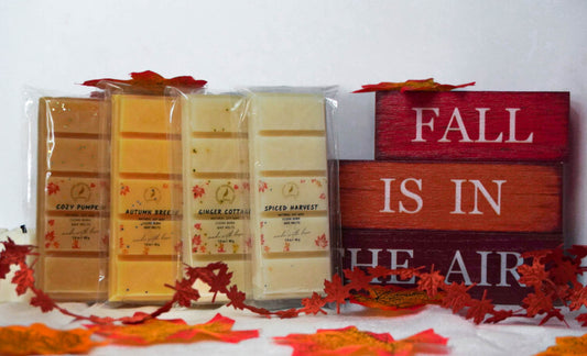 Autumn Snap Bar Wax Melts – Natural Soy & Clean Burn Fragrance Oils