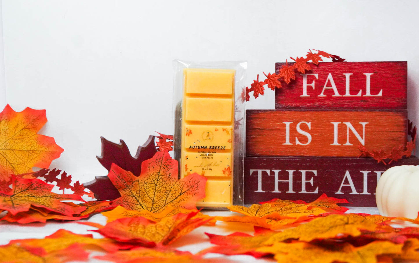 Autumn Snap Bar Wax Melts – Natural Soy & Clean Burn Fragrance Oils