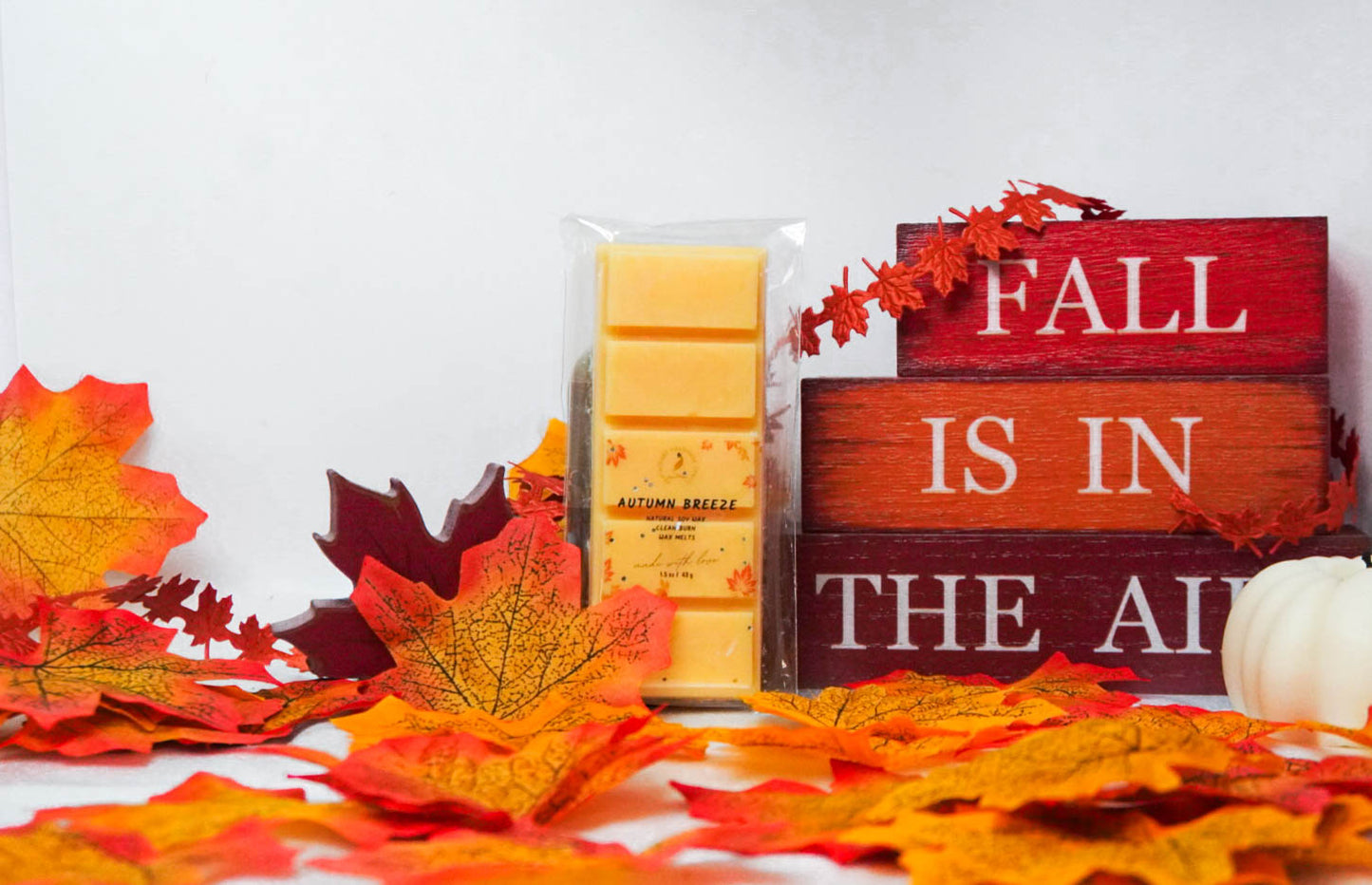 Autumn Snap Bar Wax Melts – Natural Soy & Clean Burn Fragrance Oils