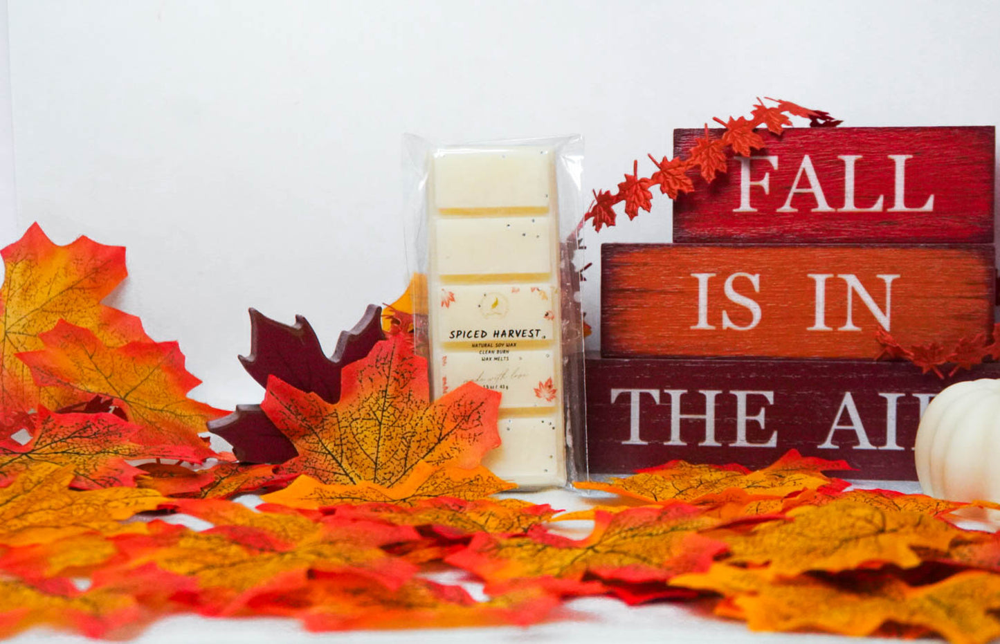 Autumn Snap Bar Wax Melts – Natural Soy & Clean Burn Fragrance Oils