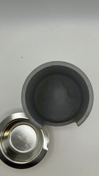 Gilded Gray Tealight Burner