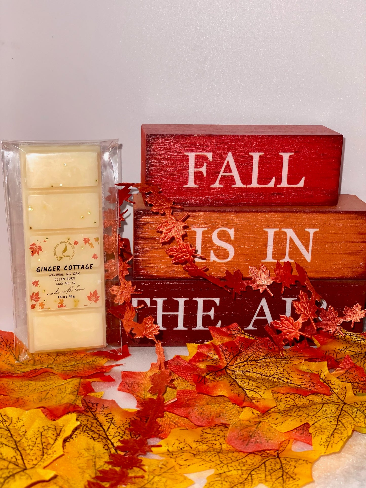 Autumn Snap Bar Wax Melts – Natural Soy & Clean Burn Fragrance Oils