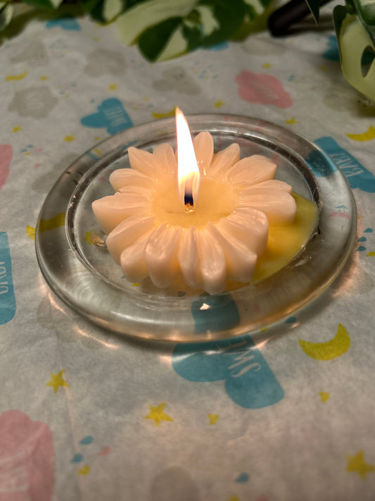 Daisy Candle pillar